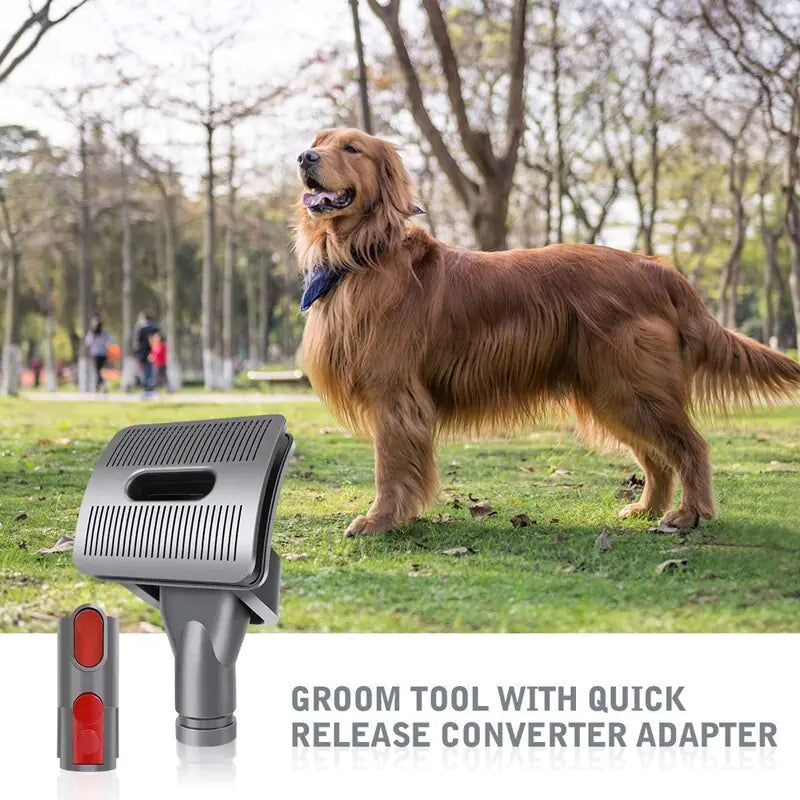 Brush Grooming Vacuum Attachment