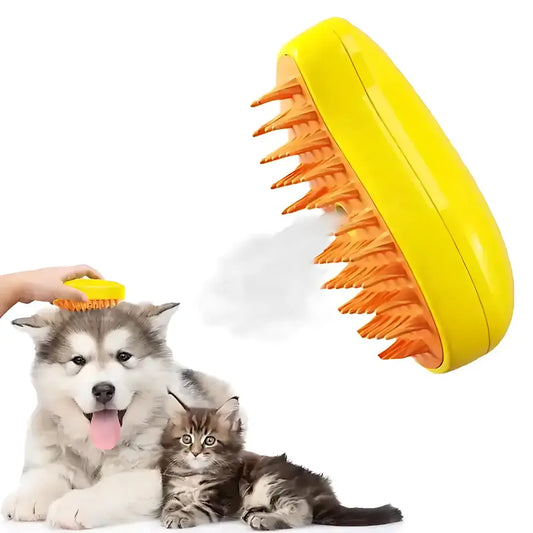 3 in 1 Dog Steamer Brush